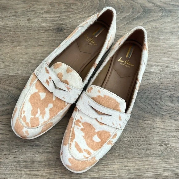 Sam Edelman Shoes Sam Edelman Calf Hair Loafers Sz Poshmark